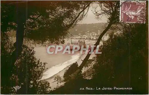 Cartes postales moderne 23 nice la jetee promenade