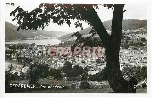 Moderne Karte Gerardmer vue generale