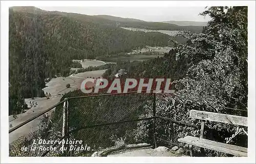 Cartes postales moderne L observatoire de la roche du diable