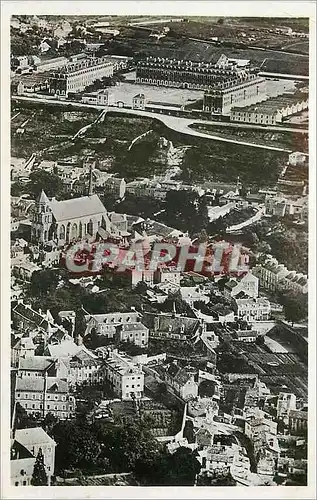 Cartes postales moderne 2 poitiers photo aerienne la ceserne ecole d artillerie