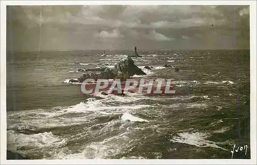 Cartes postales moderne La douce france 2 pointe du raz (finistere) rochers prolongeant l eperon du raz