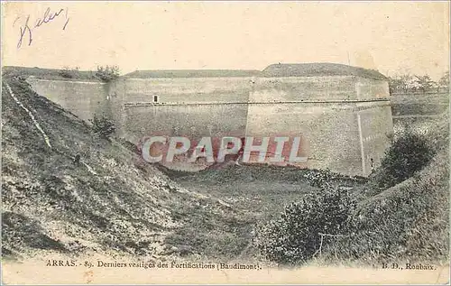 Cartes postales Arras 89 derniers vestiges des fortifications (baudimont)