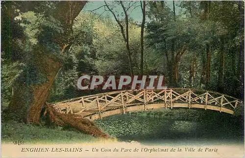 Cartes postales Enghien les bains un coin du parc de l orphelinat de la ville de paris