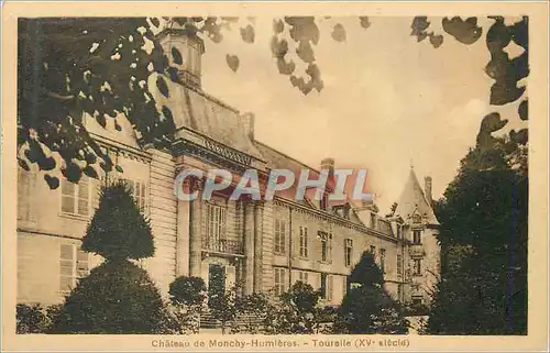 Cartes postales Chateau de monchy humiere tourelle (xv siecle)