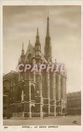 Cartes postales moderne 337 paris la sainte chapelle