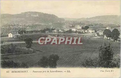 Cartes postales 65 remiremont panorama pris de saint etienne