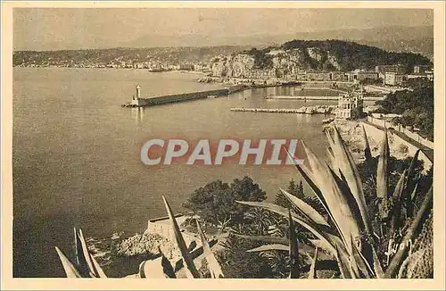 Cartes postales Nice (alpes maritimes) vue generale prise de la moyenne corniche