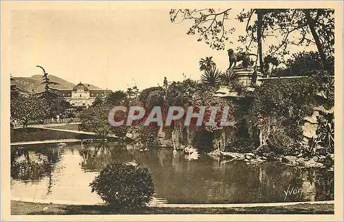 Cartes postales La douce france 89 cote d azur nice (alpes maritimes) jardins albert 1er la grotte