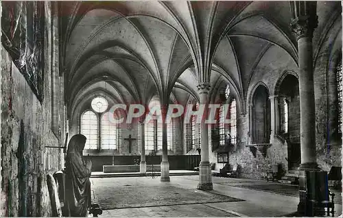 Cartes postales moderne 2 ancien refectoire Abbaye de Royaumont