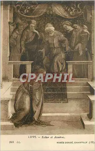 Ansichtskarte AK Lippi esther et assuerus 244 musee conde chantilly (19)