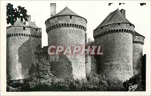 Cartes postales moderne 123 env de bagnoles de l orne (orne) chateau de lassay