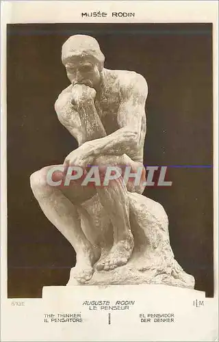 Ansichtskarte AK Musee rodin auguste rodin le penseur