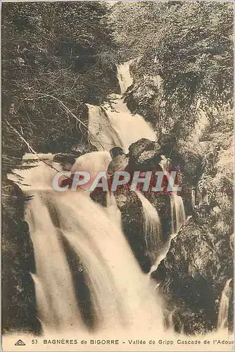 Cartes postales 53 bagneres de bigorre vallee de gripp cascade de l adour