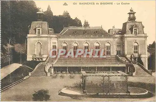 Cartes postales 124 bagneres de bigorre le casino