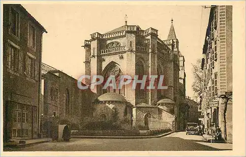 Cartes postales La douce france 4 cahors (lot) abside de la cathedrale saint etienne
