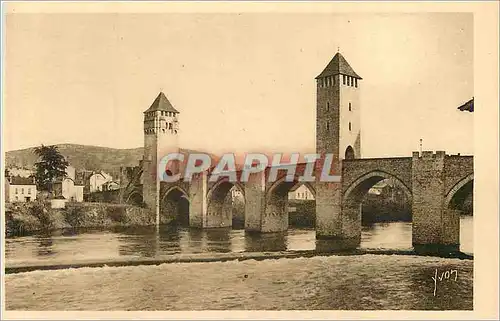 Cartes postales La douce france cahors (lot) 5 le pont valentre (xiv siecle)