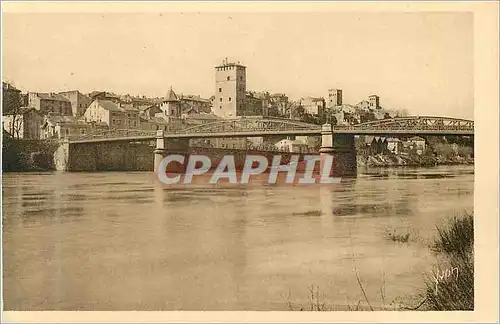 Cartes postales La douce france cahors (lot) 17 le pont cabessut et la ville
