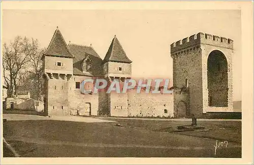Cartes postales La douce france cahors (lot) 19 la barbacane (xv siecle) et la tour des pendus