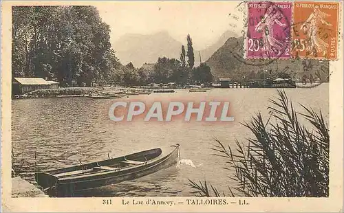 Cartes postales 341 le lac d annecy talloires