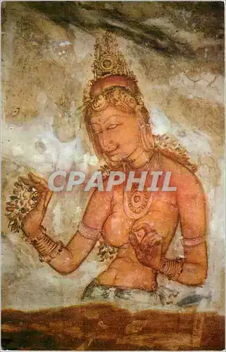 Cartes postales moderne Cp 65 1500 year old fresco at sigiriya ceylon