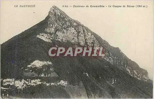 Ansichtskarte AK Le dauphine 6 bis de grenoble le casque de neron (1305 m)