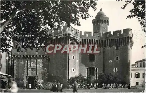 Cartes postales moderne 9006 perpignan la place de la victoire et le castillet