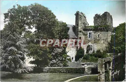 Moderne Karte 56 chateaubriant (l atl) ruines du chateau fort (xi siecle)