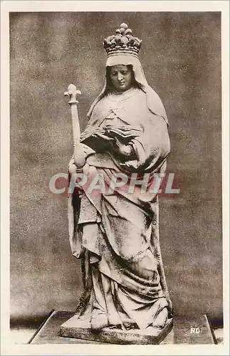 Cartes postales 114 poitiers statue de ste ragegonde