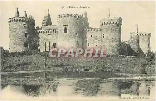 Cartes postales 1725 ruines de succinio