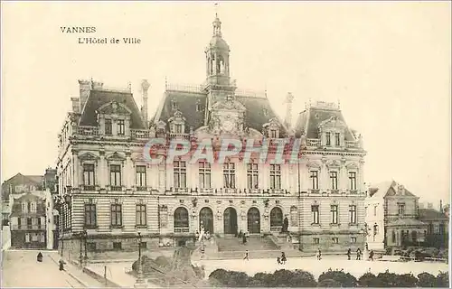 Cartes postales Vannes l hotel de ville