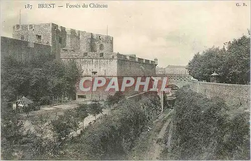 Ansichtskarte AK 187 brest fosses du chateau