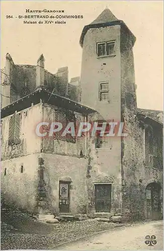 Ansichtskarte AK Haute garonne 264 st bertrand de comminges maison du XIV siecle