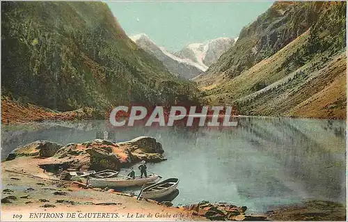 Cartes postales 109 environs de cauterets le lac de gaube