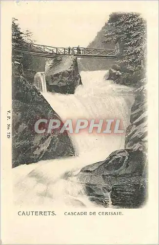 Cartes postales Cauterets cascade de cerisale