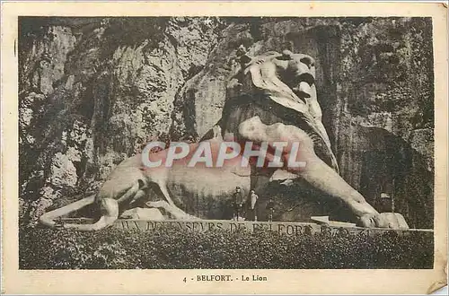 Cartes postales Belfort Le Lion