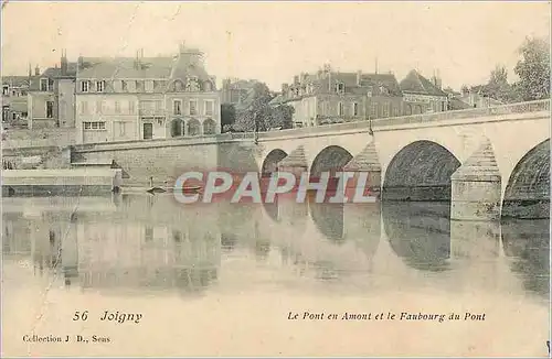 Cartes postales Joigny Le Pont en Amont et le Faubourg du Pont
