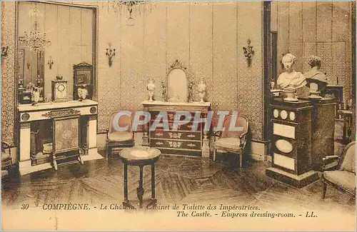 Ansichtskarte AK Compiegne Le Chateau Cabinet de Toilete des Imperatrices