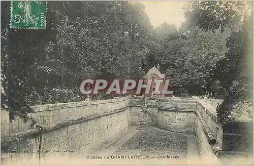 Cartes postales Chateau de Champlatreux Les fosses