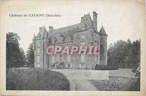 Ansichtskarte AK Chateau de Cavigny Manche