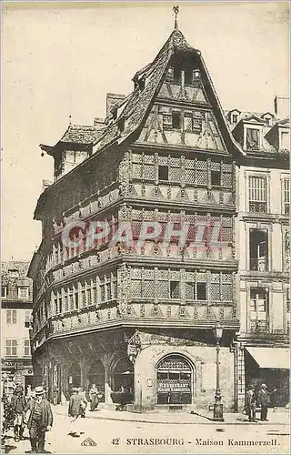 Cartes postales Strasbourg Maison Kammerzell