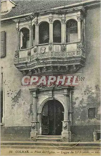 Cartes postales Colmar Place de l Eglise