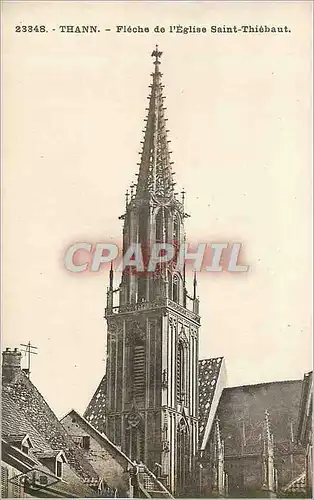 Cartes postales Thann Fleche de l Eglise Saint Thiebaut