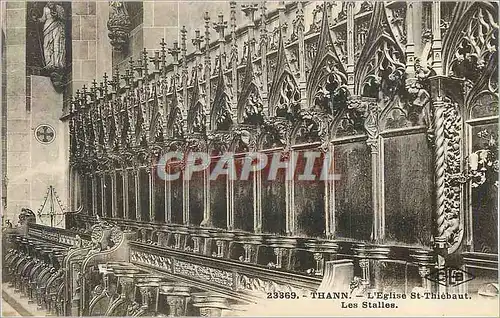 Cartes postales Thann L Eglise St Thiebaut Les Stalles