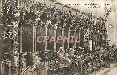 Cartes postales Thann L Eglise St Thiebaut Les Stalles