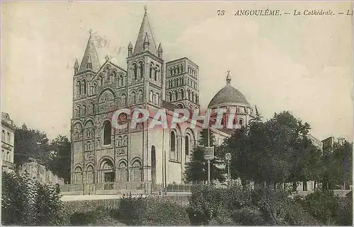 Cartes postales Angouleme La Cathedrale