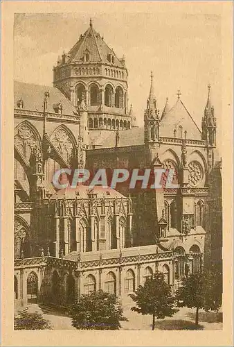 Cartes postales Cathedrale de Strasbourg Cote roman Romanischer Teil