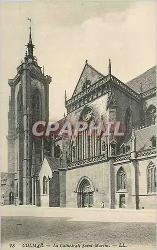 Cartes postales Colmar La Cathedrale Saint Martin