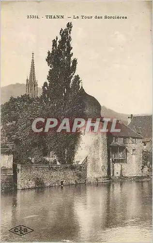 Cartes postales Thann La Tour des Sorcieres