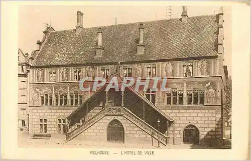 Cartes postales Mulhouse L  Hotel de Ville