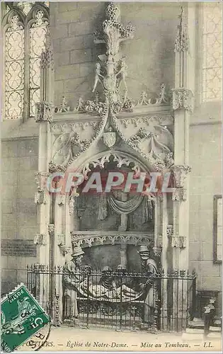 Ansichtskarte AK Poitiers Eglise de Notre Dame Mise au Tombeau